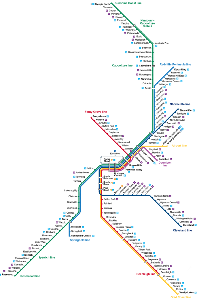 brisbane travel train timetable